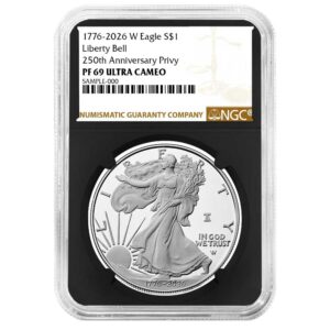 2026-W Proof $1 American Silver Eagle NGC PF69UC Brown Label Retro Core