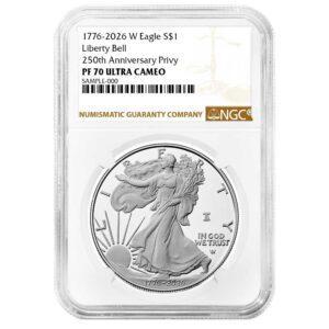 2026-W Proof $1 American Silver Eagle NGC PF70UC Brown Label