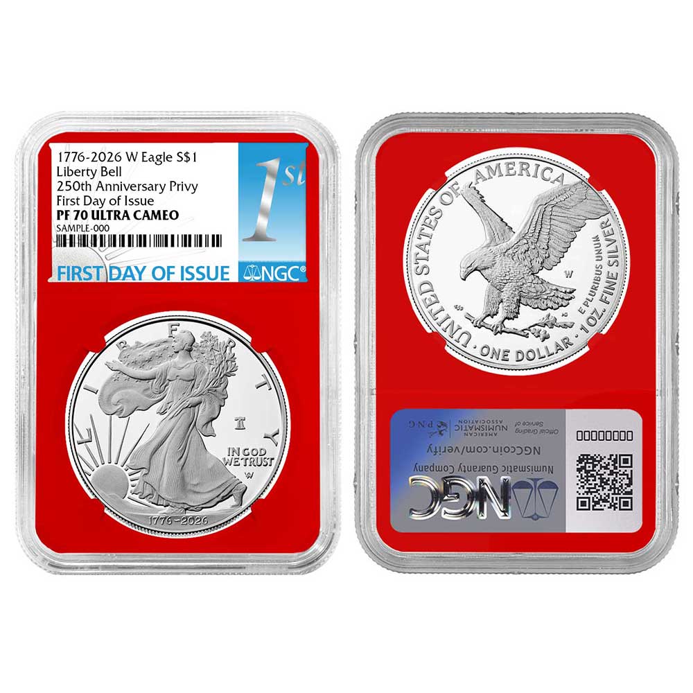 2026-W Proof $1 American Silver Eagle NGC PF70UC FDI First Label