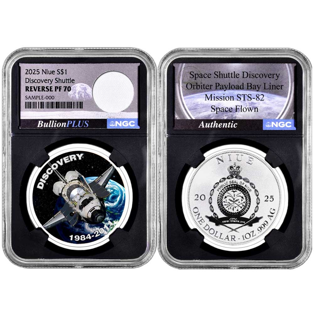 2025 Discovery Shuttle Space Flown Orbiter Payload Bay Liner NGC