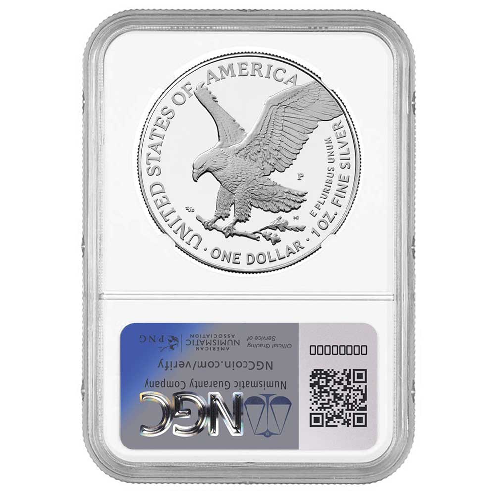 【最高鑑定】2025年 サンマリノ ペレグリンファルコン 1オンス銀貨 純銀 2025-P Proof $1 American Silver Eagle Marine Corps Privy NGC