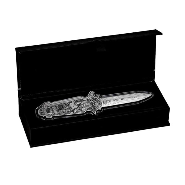 2025 Samoa $5 Dragon Tiger Switchblade 2 oz .999 Pure Silver by