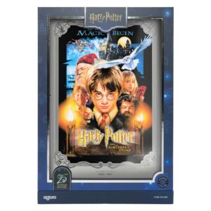 2026 $2 Harry Potter and the Sorcerer's Stone Movie Poster Foil 1 oz Silver By Agoro Mintage of 1500