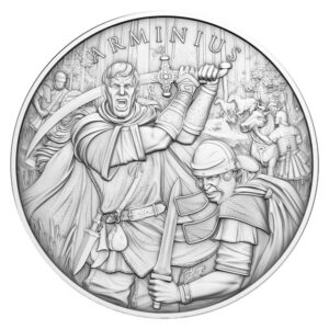 1 Troy oz Arminius Design .999 Fine Silver Round