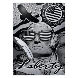 25 gram Sunshine Mint Patriot Vision Silver Trading Card