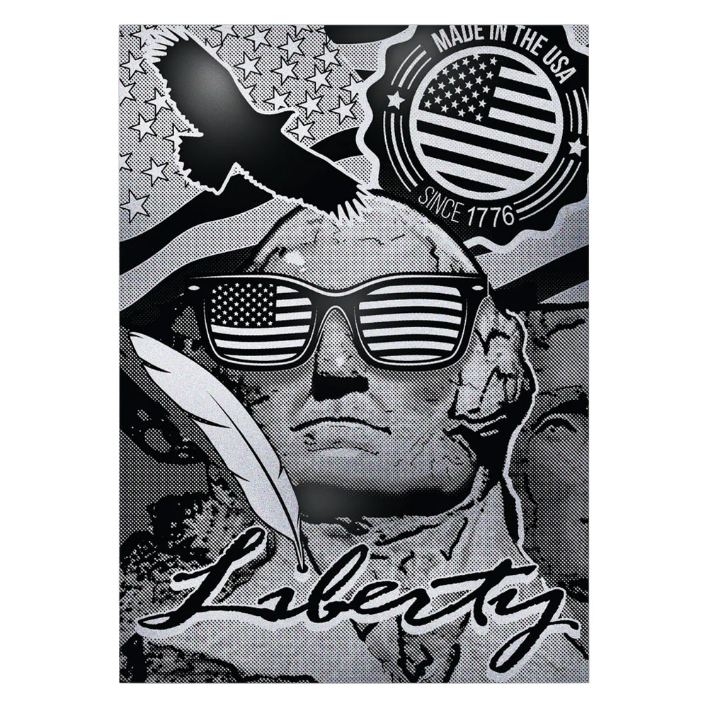 25 gram Sunshine Mint Patriot Vision Silver Trading Card