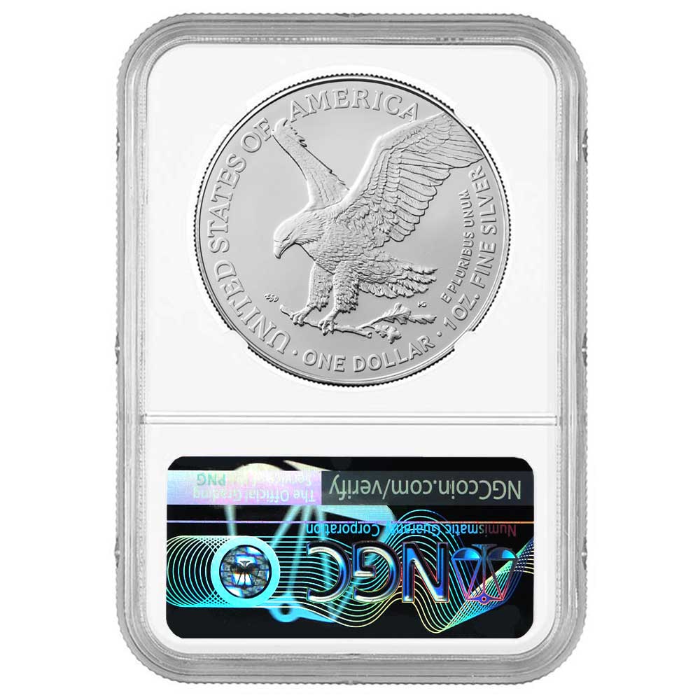 2026 $1 American Silver Eagle NGC MS70 FDI American 250th
