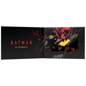 2026 $1 DC Comics Batman Fractional Gold by Agoro Mintage of 5000
