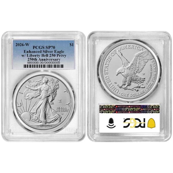 2026-W Enhanced Uncirculated $1 American Silver Eagle PCGS SP70